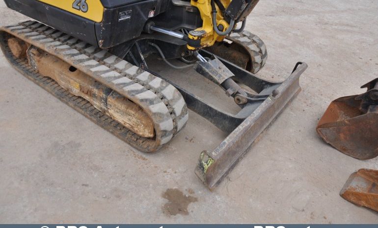 Yanmar SV26 Garantija 2018 full