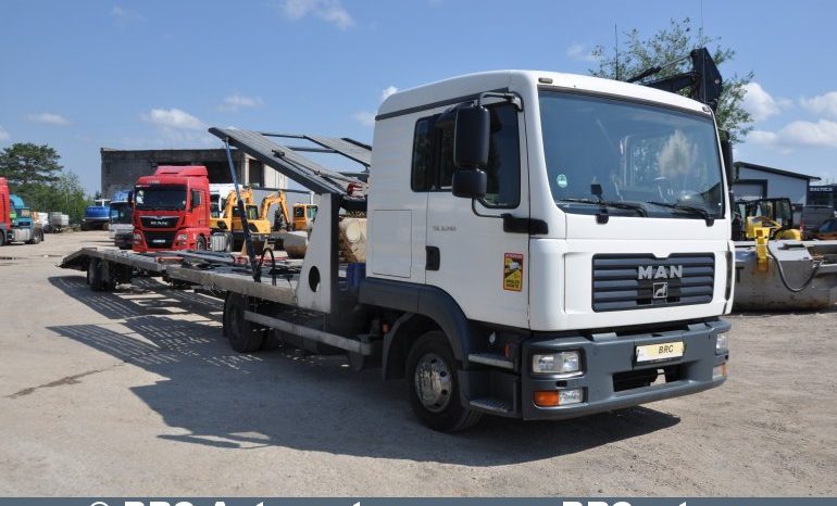 MAN TGL 8.240 4 place. + trailer 2006 full