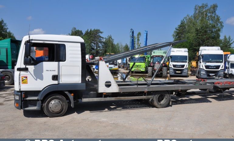 MAN TGL 8.240 4 place. + trailer 2006 full