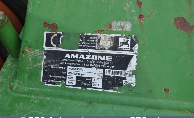 Amazone AD 4000 SUPER  2012 full