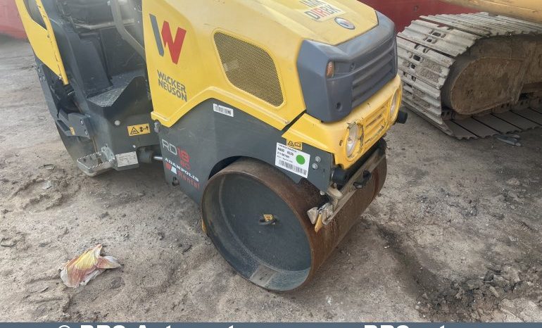 Wacker Neuson RD 18-80 hidraulic defect 2018 full