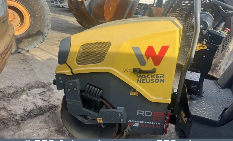 Wacker Neuson RD 18-80 hidraulic defect 2018 full