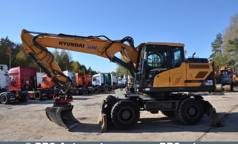 Hyundai HW160 Rototilt  "Garantija" 2018 full