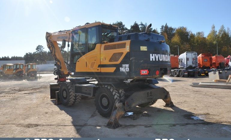 Hyundai HW160 Rototilt  "Garantija" 2018 full