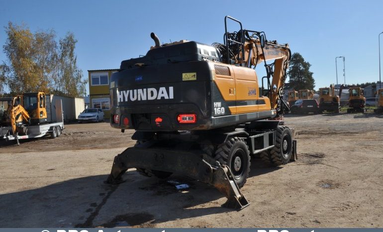 Hyundai HW160 Rototilt  "Garantija" 2018 full