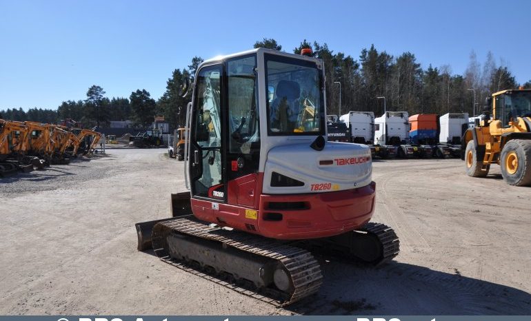 Takeuchi TB260 Garantija 2022 full