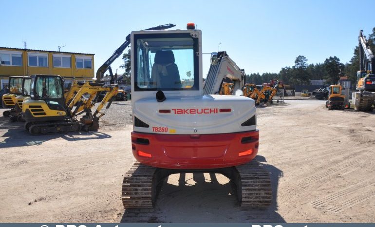 Takeuchi TB260 Garantija 2022 full