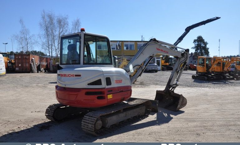 Takeuchi TB260 Garantija 2022 full