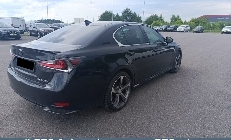 Lexus GS 300h 2.5 Hybrid Automatas 2017 full