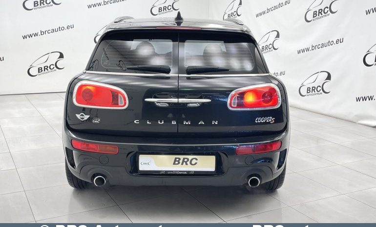 Mini Clubman S 2.0i Automatas 2017 full