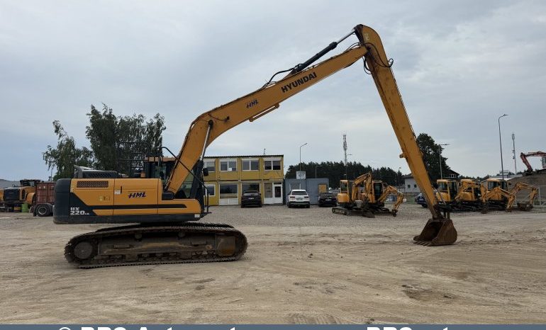 Hyundai HX220LR Long reach !Garantija! 2019 full