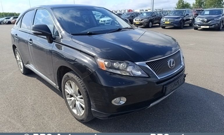 Lexus RX 450h Hybrid Automatas 2011 full