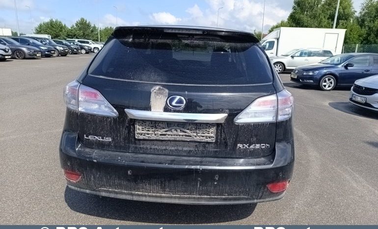 Lexus RX 450h Hybrid Automatas 2011 full