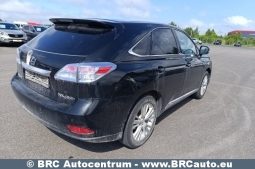 Lexus RX 450h Hybrid Automatas 2011 full