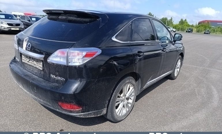 Lexus RX 450h Hybrid Automatas 2011 full