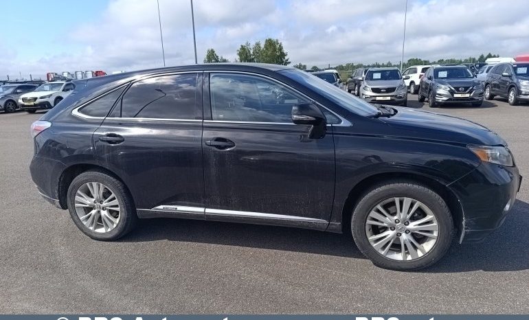Lexus RX 450h Hybrid Automatas 2011 full