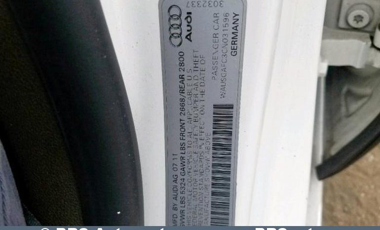 Audi A7 Sportback 3.0T Quattro Automatas 2012 full