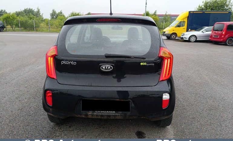 Kia Picanto 1.2MPI EcoDynamics 2011 full