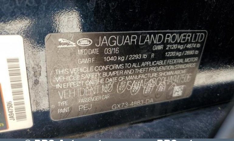Jaguar XE 2.0i Prestige Automatas 2017 full