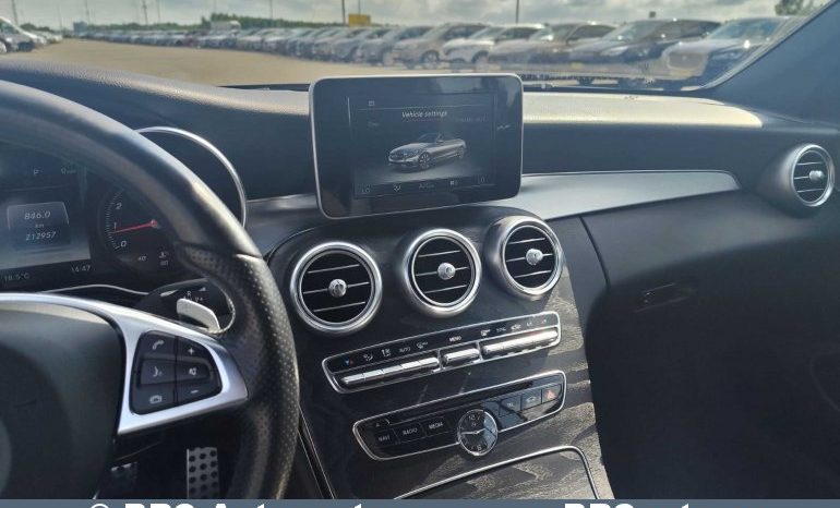 Mercedes-Benz C 180 AMG Line Cabrio Automatas 2017 full