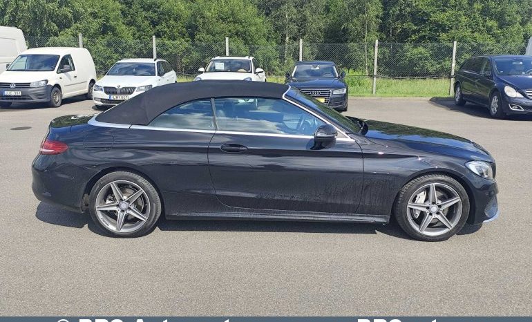 Mercedes-Benz C 180 AMG Line Cabrio Automatas 2017 full
