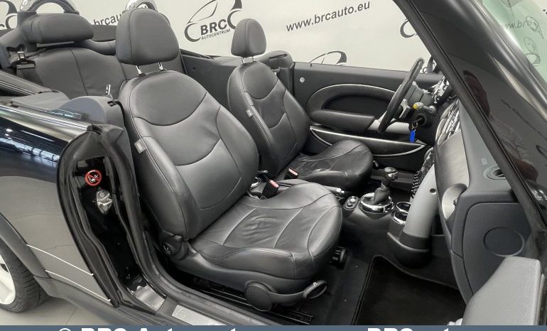 Mini Cooper S 1.6i Cabrio Automatas 2005 full