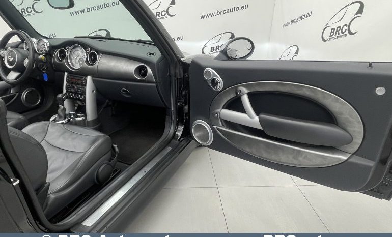Mini Cooper S 1.6i Cabrio Automatas 2005 full