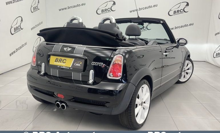 Mini Cooper S 1.6i Cabrio Automatas 2005 full