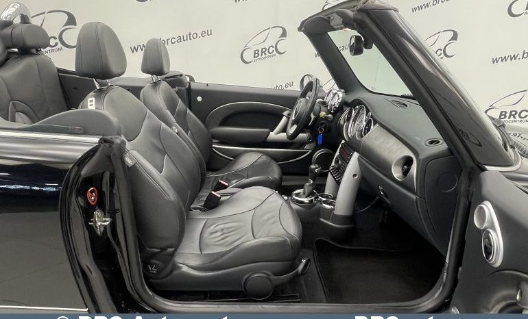 Mini Cooper S 1.6i Cabrio Automatas 2005 full