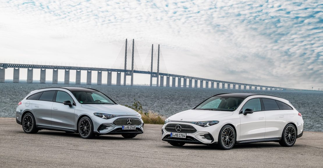 Weltpremiere des Mercedes-Benz CLA Shooting Brake in Kopenhagen, 2025. World premiere of the Mercedes-Benz CLA Shooting Brake in Copenhagen, 2025.