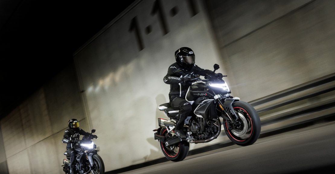 CFMOTO 800NK motociklai (Gamintojo nuotr.)