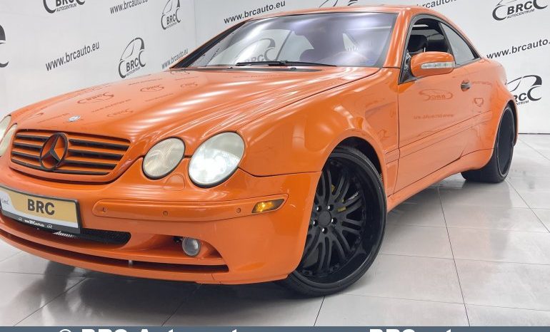 Mercedes-Benz CL 500 V8 Automatas 2002 full