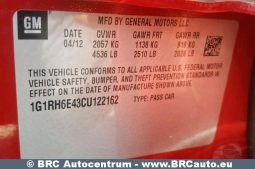 Chevrolet Volt 1.4 Plug-in Hybrid Automatas 2012 full