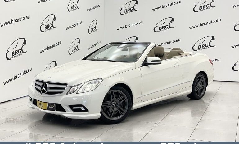 Mercedes-Benz E 550 Convertible V8 Automatas 2011 full