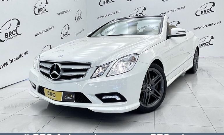 Mercedes-Benz E 550 Convertible V8 Automatas 2011 full