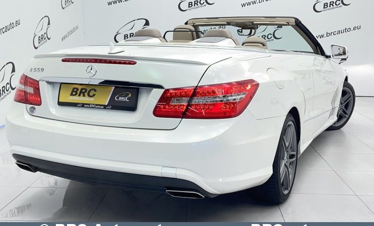 Mercedes-Benz E 550 Convertible V8 Automatas 2011 full