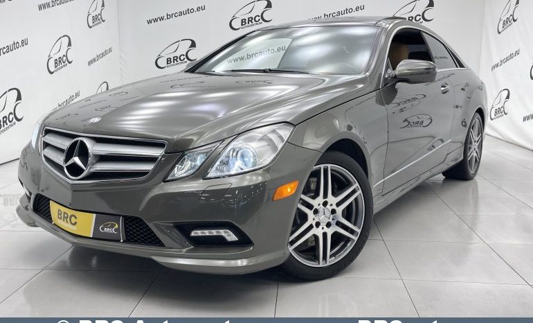 Mercedes-Benz E 550 Coupe V8 Automatas 2010 full