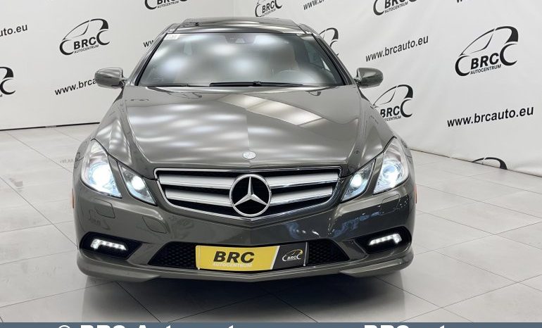 Mercedes-Benz E 550 Coupe V8 Automatas 2010 full