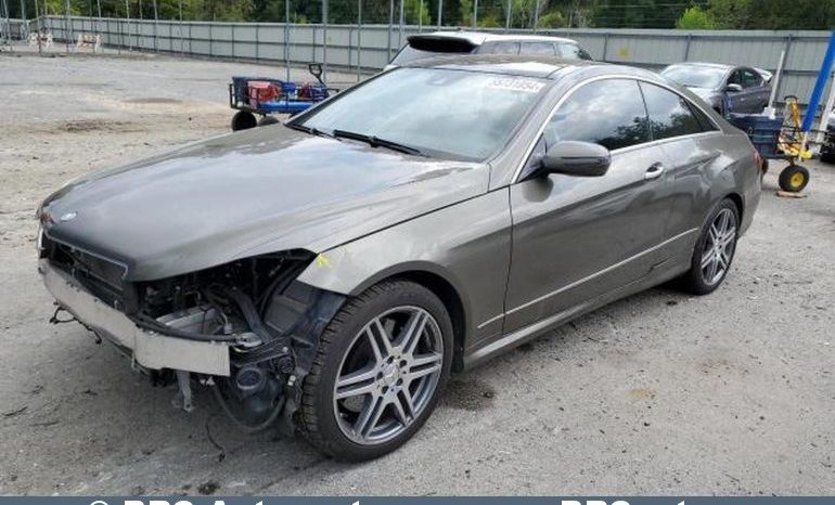 Mercedes-Benz E 550 Coupe V8 Automatas 2010 full