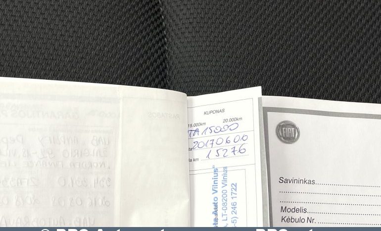 Fiat 500X MultiAir Automatas 2016 full