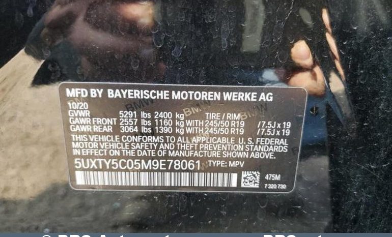 BMW X3 30i xLine xDrive Automatas 2021 full