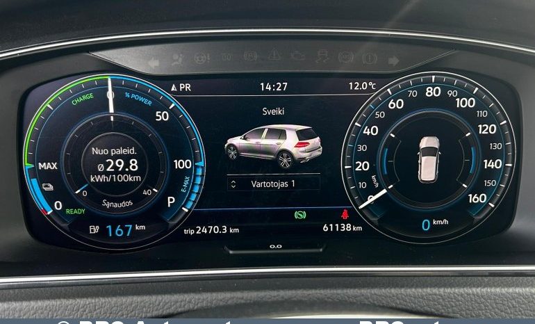 Volkswagen Golf E 2019 full