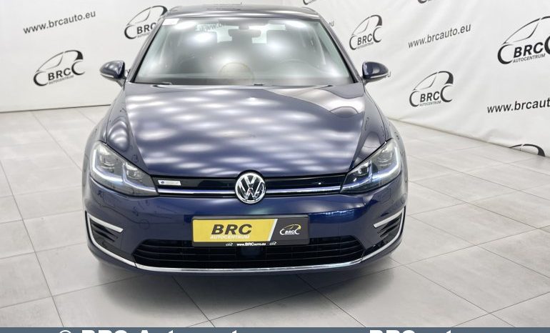 Volkswagen Golf E 2019 full