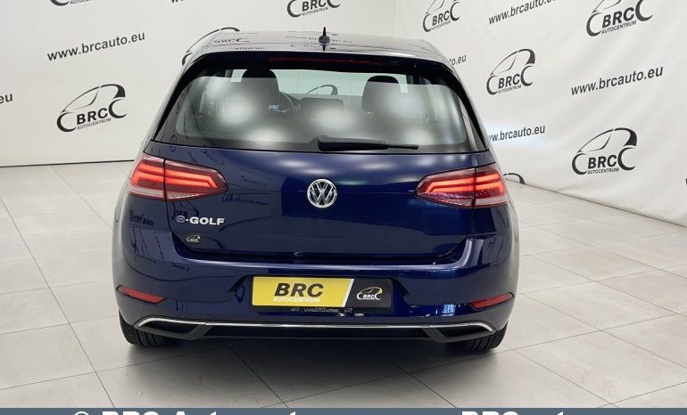 Volkswagen Golf E 2019 full