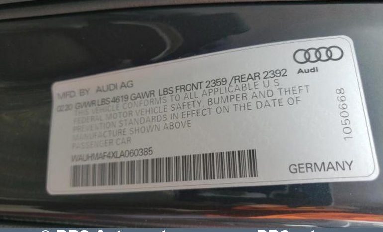 Audi A4 TFSI Premium Plus Automatas 2020 full