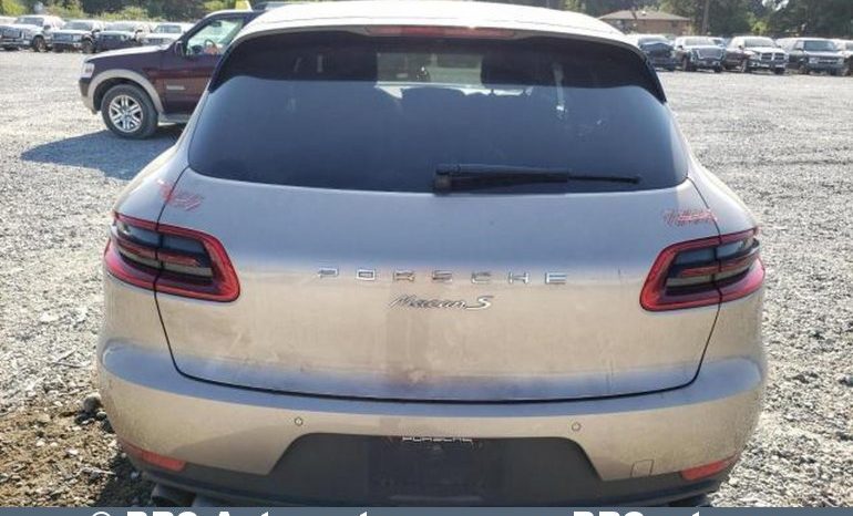 Porsche Macan S Automatas 2017 full