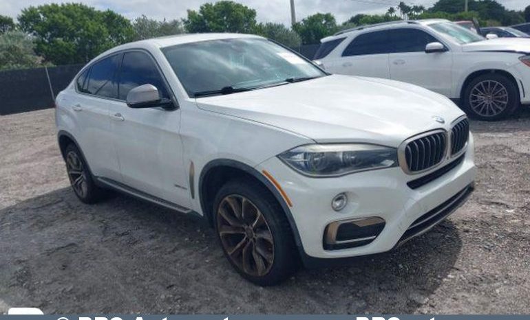 BMW X6 xDrive35i  Automatas 2016 full