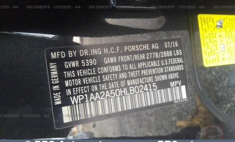 Porsche Macan 2.0T Automatas 2017 full