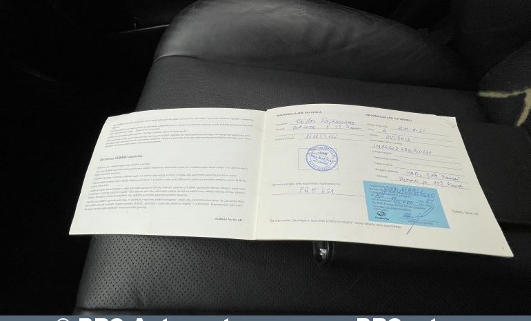 Subaru Outback 2.0 Symmetrical AWD 2011 full