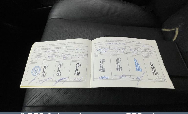 Subaru Outback 2.0 Symmetrical AWD 2011 full